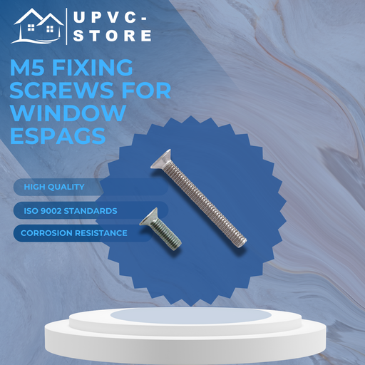 M5 Fixing Screws For Upvc Espag Window Handles M5 10mm - 45mm Phillips Countersunk Machine Screws Flat Head