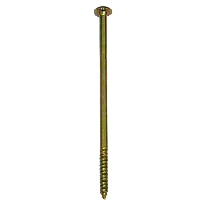 WindowMaster Steel 4.8x95 Phillips Shallow CSK Head Sharp Point Screw Zinc Yellow 300SST - 3570/95Y - Box of 100 Screws