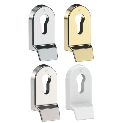 Mila Supa High Quality Polished Chrome Finish Euro Door Cylinder Pull