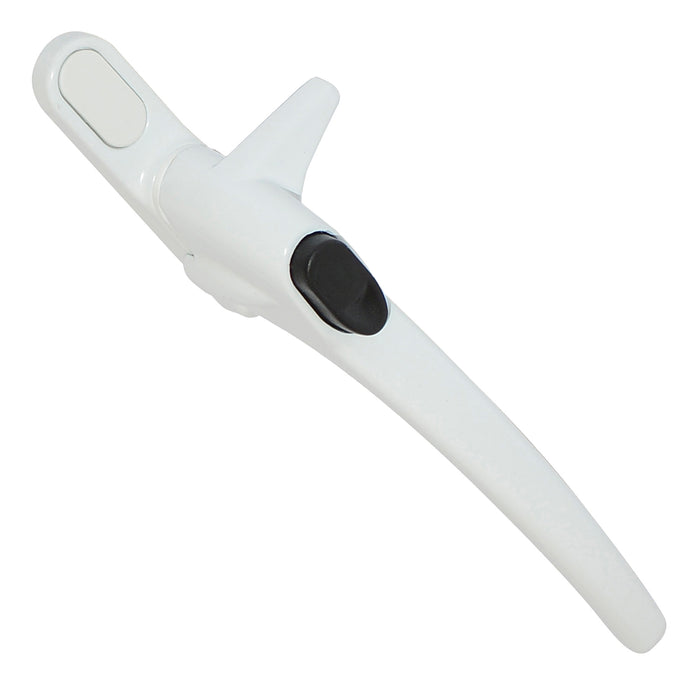 Ellbee Non Locking Cockspur uPVC Window Handle Cockspur Window Handle White Double Glazed 21mm Backset