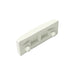 Pack Of 10 - Cockspur Runner Block Wedge 7mm - 7x47x17mm White 