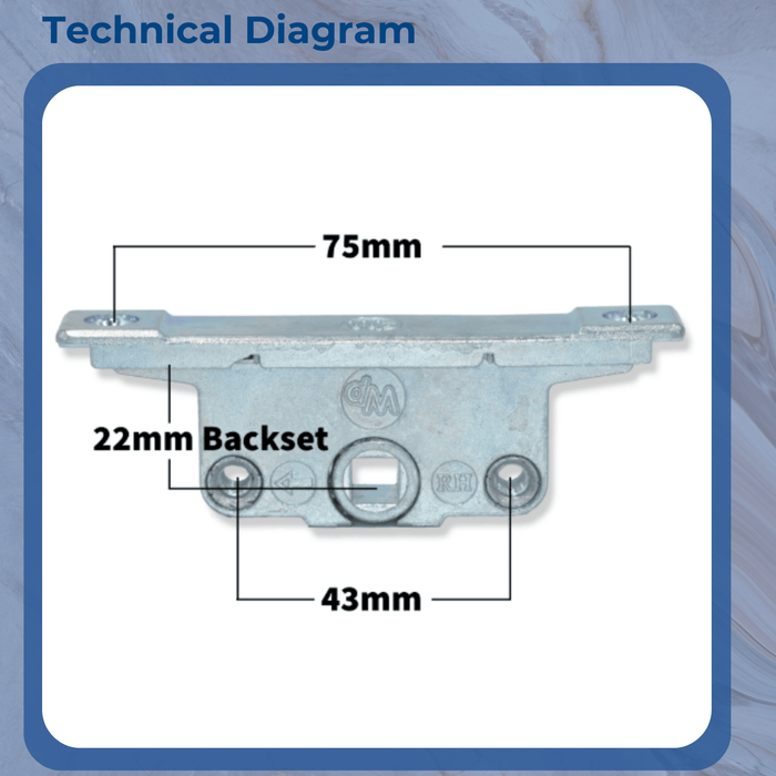 Trojan Stallion Scholes Selecta Upvc Replacement Upvc Window Gearbox Lock