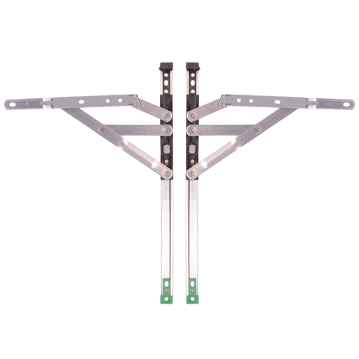 Horizon Egress Window Friction Stay Hinges True 90 Degree – Secure Ventilation Solution 12" & 16" – 13mm & 17mm Stack Heights