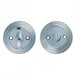 Carlisle Delamain turn and release 55mm diameter chrome Bathroom Privacy Lock