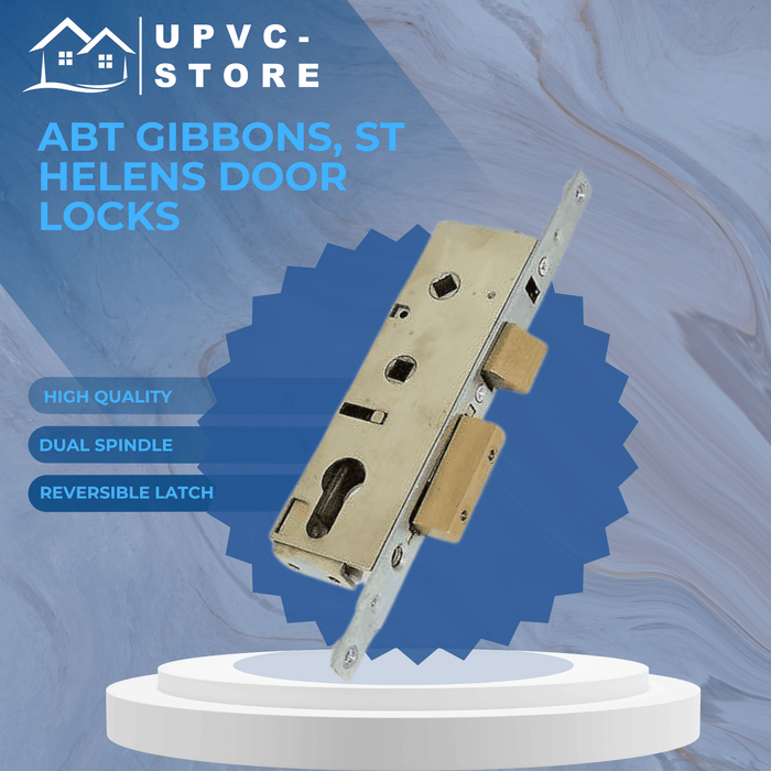 Abt Gibbons St Helens Glass Upvc Aluminium Door Lock Case Backset