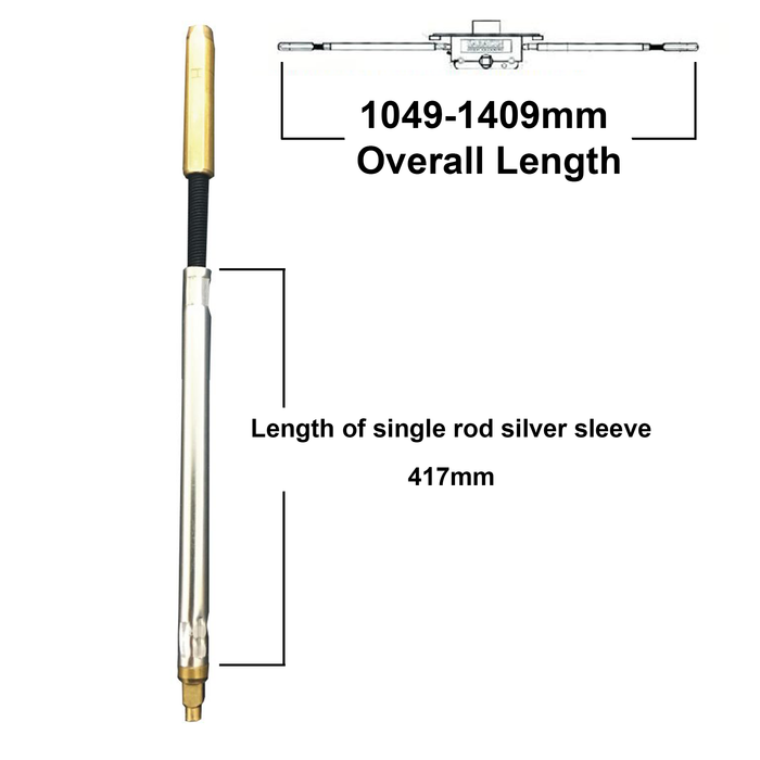 Saracen Shoot Bolt Rod Snap Click Fit Into Upvc Window Lock Various Sizes