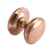 Fab Fix Door Knob Solid Heavy Cast Polished Chrome Gold Centre Door Knob (Fixed Knob)