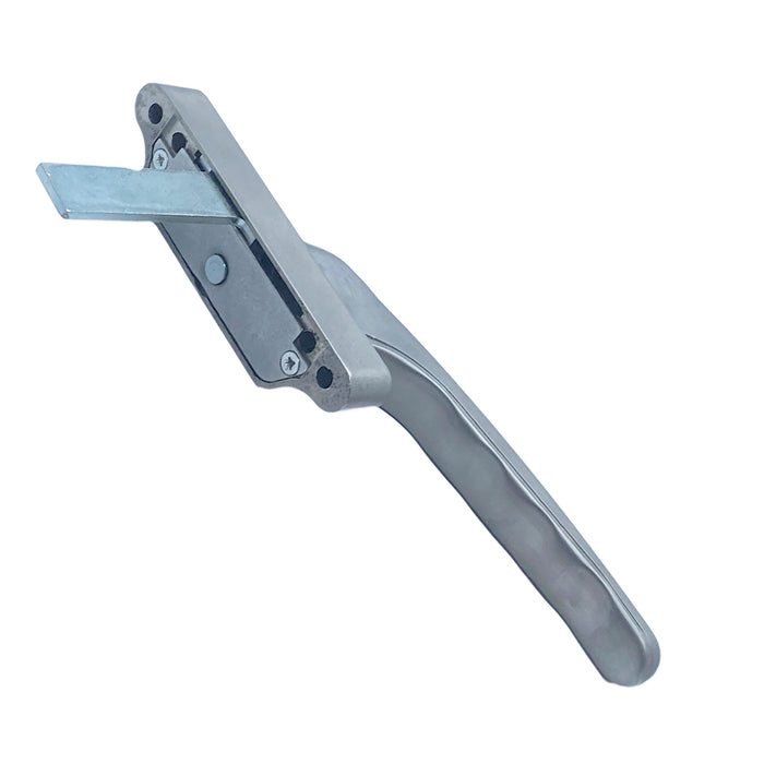 Cadenza Universal Aluminium Window Handle Tongue (spade) Driven Silver