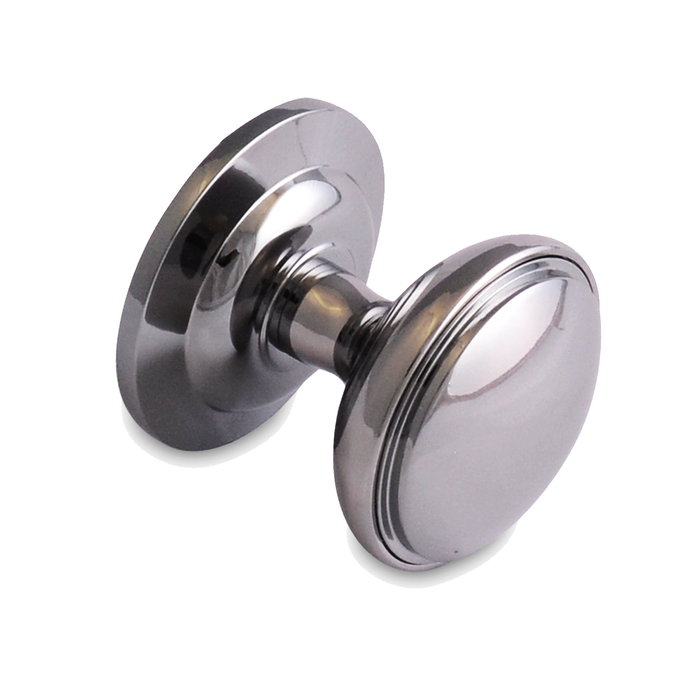 Fab Fix Door Knob Solid Heavy Cast Polished Chrome Gold Centre Door Knob (Fixed Knob)