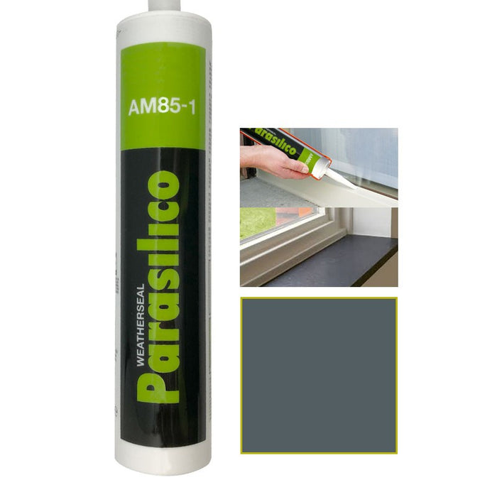 Parasilico AM85-1 Range of Colours 310ml Silicone Sealant Hi-Grade Silicone