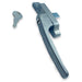 Cadenza Universal Aluminium Window Handle Tongue (spade) Driven Silver